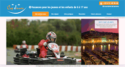 Desktop Screenshot of cap-jeunes.com
